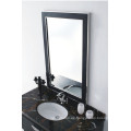 Schwarz Silber auf dem Boden Modern gespiegelt Edelstahl Badezimmerschrank (JN-88813)